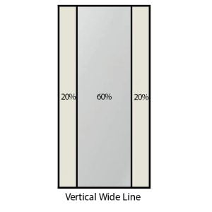 Vertical Wide Line